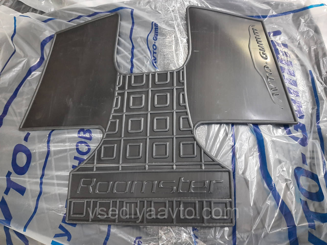 Ворсові килимки в салон SKODA Roomster (Сірі), фото 1