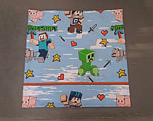 Наволочка бязь 50х50, принт: Майнкрафт