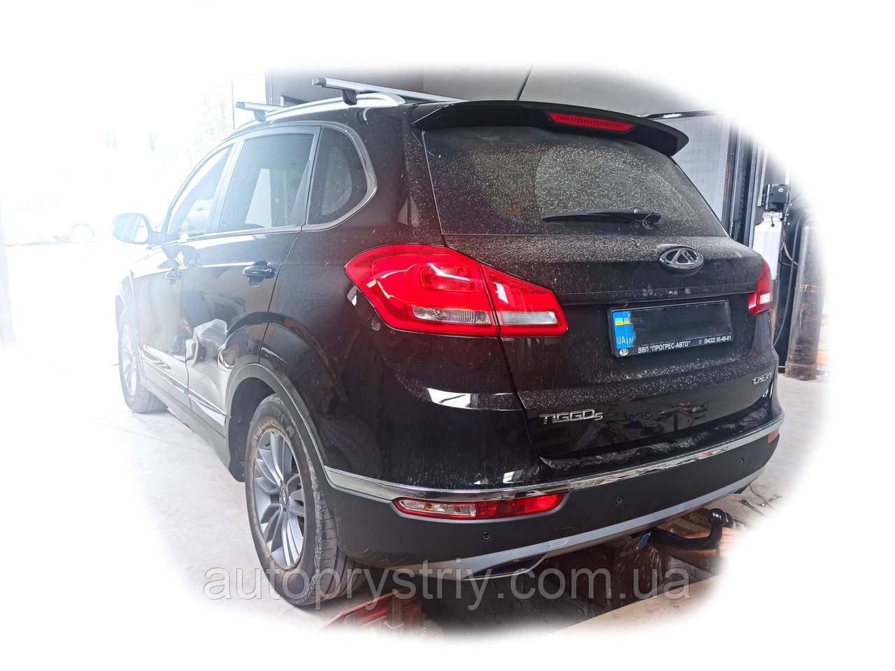 Фаркоп Chery Tiggo 5 (T21) Кросовер (рестайлінг 2016-2020) з'ємний на двох болтах