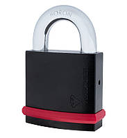 Навесной замок MUL-T-LOCK NE12L INTERACTIVE+ 223S+ M/S 25мм 12мм черный (Израиль)