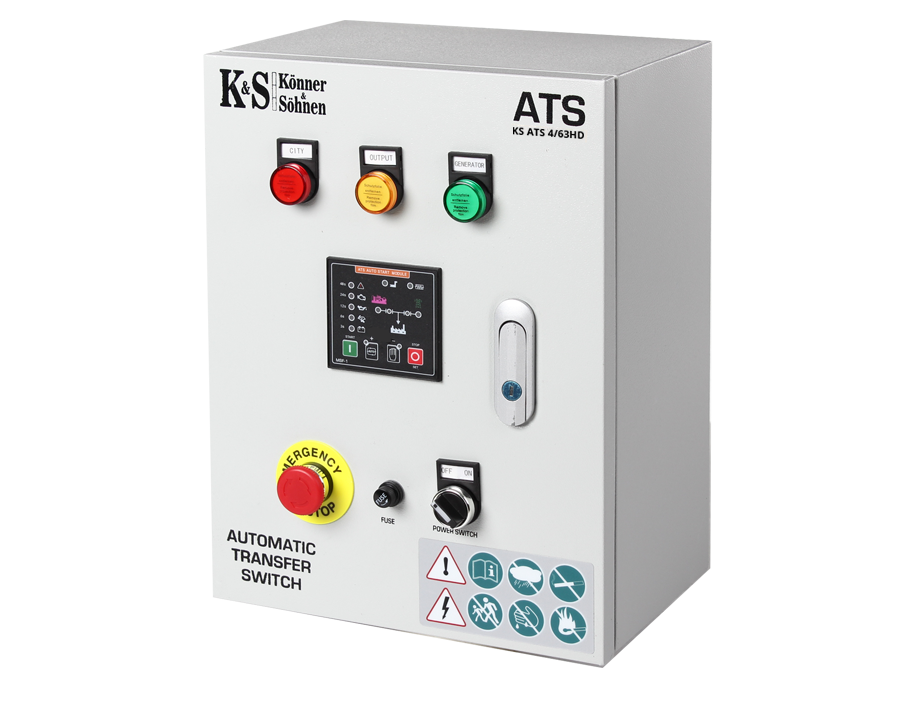 Блок автоматичного введення резерву Könner & Söhnen KS ATS 4/63D-Inverter