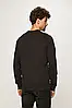 Світшот чорний REEBOK Sweatshirt  чоловічий, Спортивна кофта, Толстовка з логотипом Рібок, Светр Пуловер чоловічий, фото 4