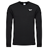 Світшот чорний REEBOK Sweatshirt  чоловічий, Спортивна кофта, Толстовка з логотипом Рібок, Светр Пуловер чоловічий, фото 3