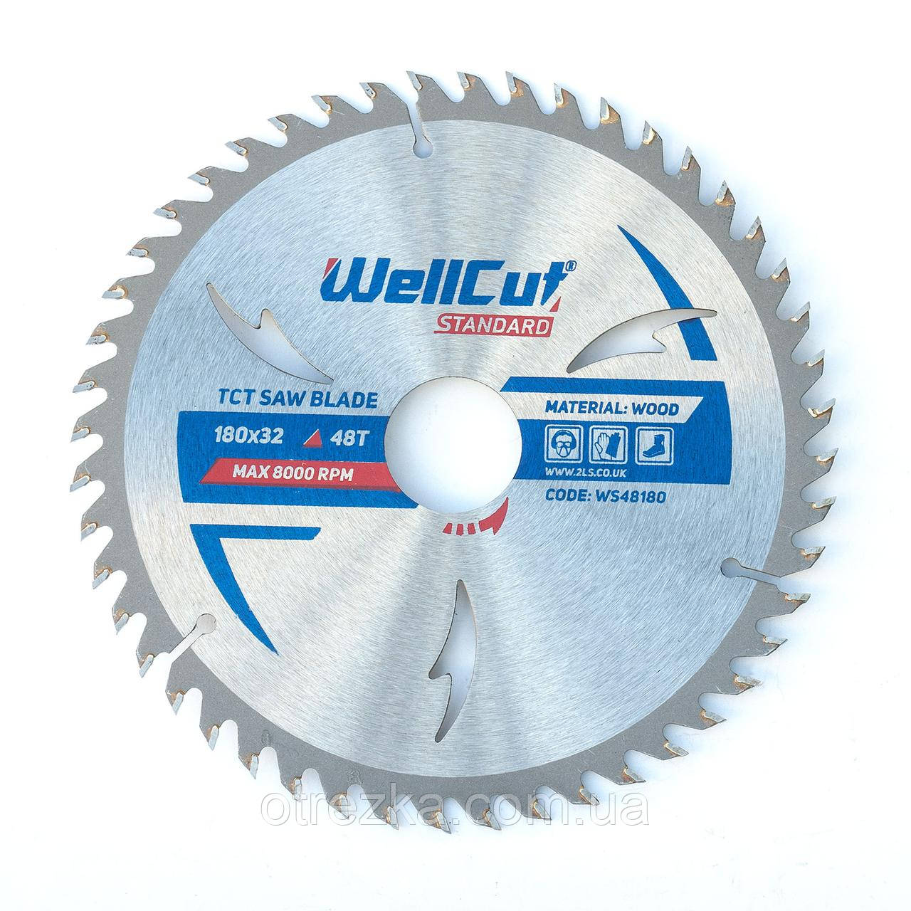 Пила дискова з твердосплавною напайкою WellCut standard 180х32 48Т