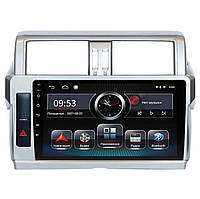 Магнитола Toyota Land Cruiser Prado 150 2013-2017 на Android. Экран 10 дюймов