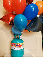 повітряні кульки та гелій