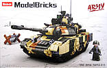 Конструктор SLUBAN M38-B0756 Танк T-90M, 758 деталей, 2 фігурки, фото 5
