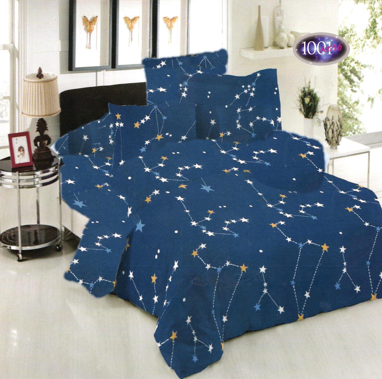 Набір постільної білизни Бязь Голд Люкс №бл81 Євро 220х240