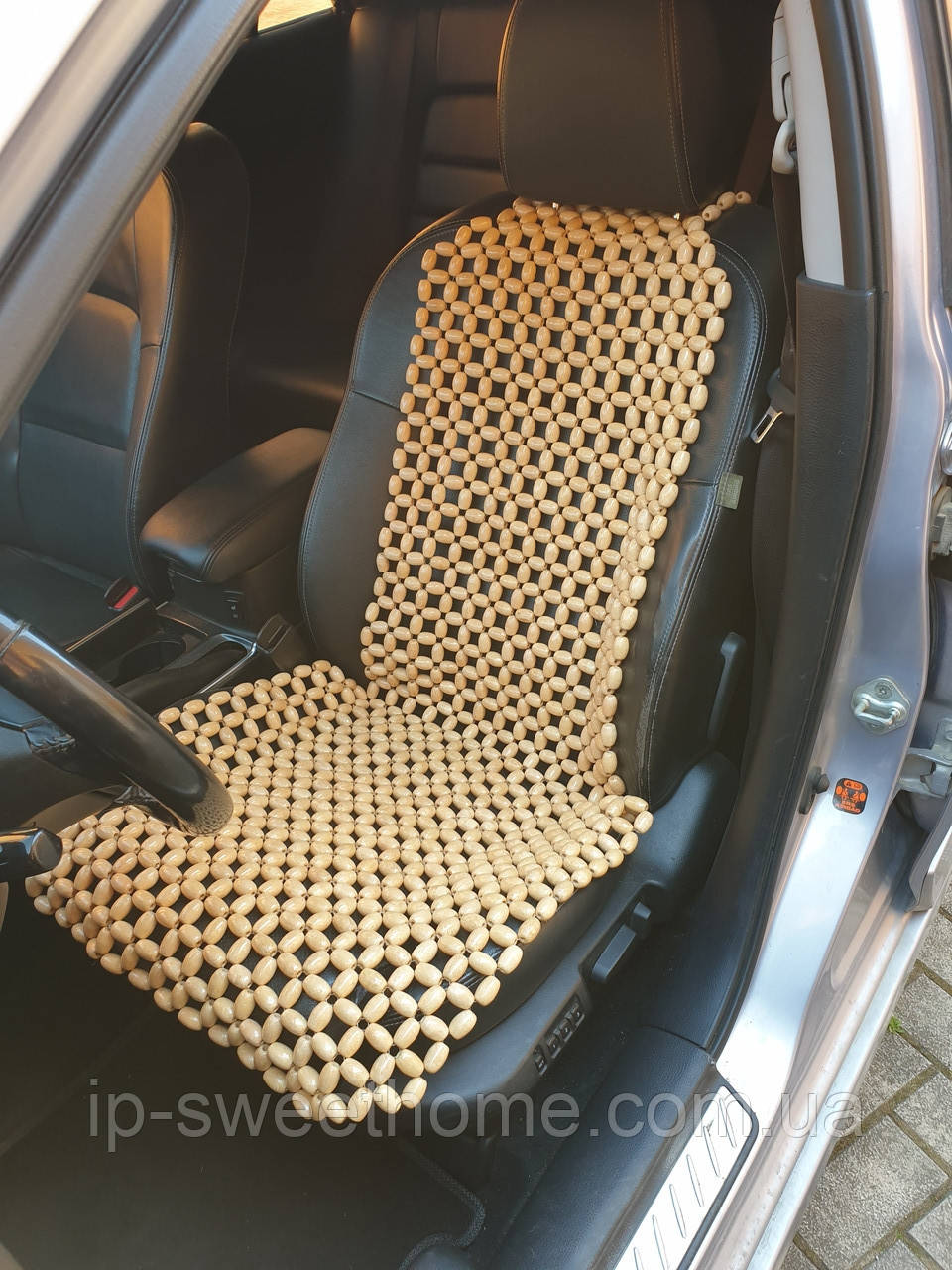 Дерев'яна масажна накидка на сидіння автомобіля., фото 1