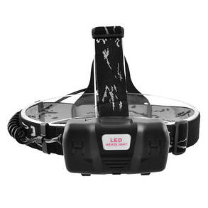 Ліхтар налобний Police 2188-T6, 2х18650, zoom, ЗП microUSB, Box, фото 4