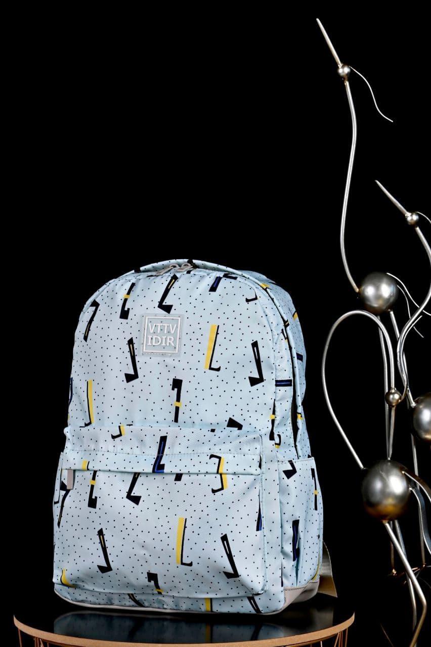 Рюкзак блакитний жіночий код 7-7938, фото 1