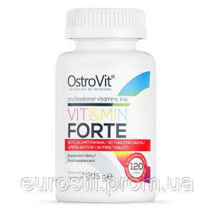 Комплекс Вітамін вітаміни Ostrovit Vit&Міп120таб вітаміни вітаміни для імунітету укпепления