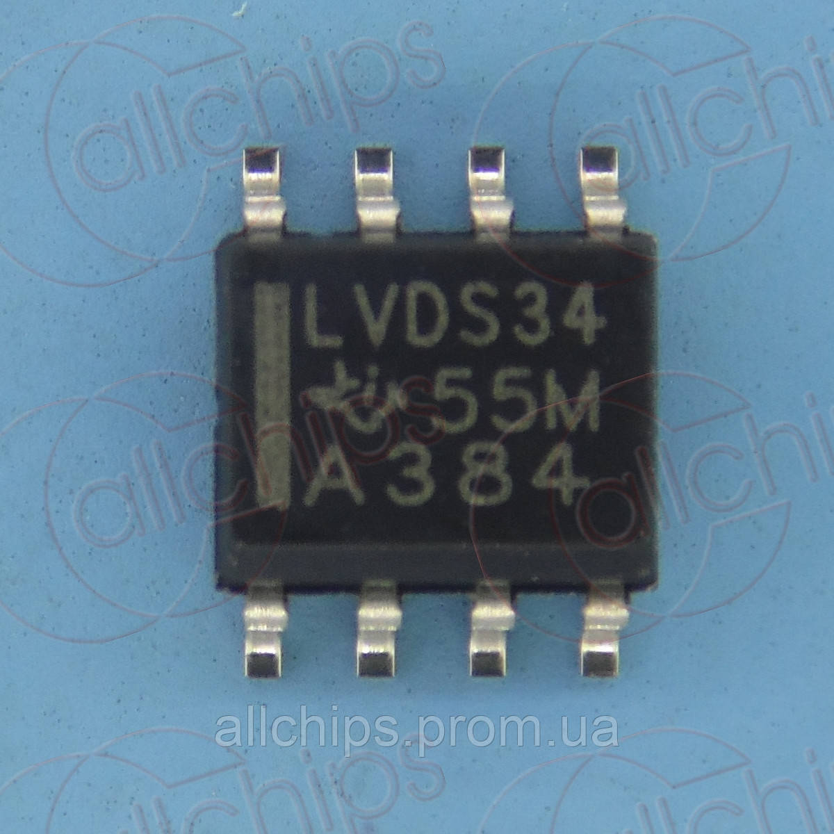 Інтерфейс LVDS TI SN65LVDS34D SOP8 - фото 1 - id-p140939447