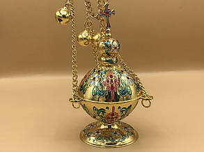 Кадило в декорі емаллю