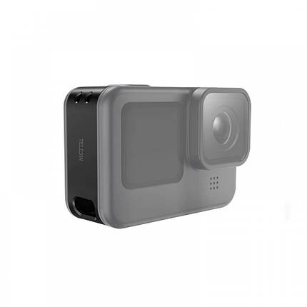 Бічна кришка для GoPro 12/11/10/9 з отвором для зарядки Telesin GP-CLC-901, фото 1