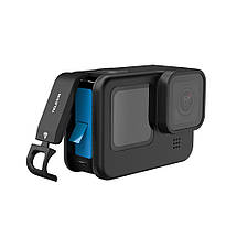 Бічна кришка з відкритим портом USB, для GoPro Hero 9/10, Telesin GP-CLC-902, фото 4