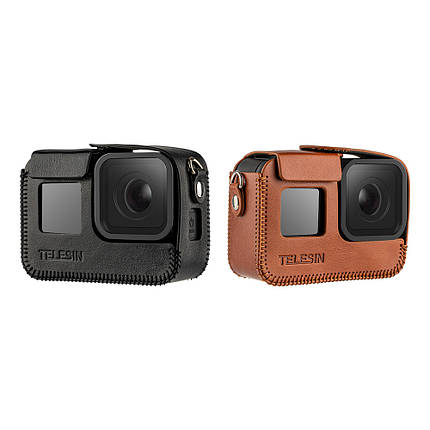Шкіряний чохол Telesin для GoPro 8 Black (GP-PRC-L08), фото 1