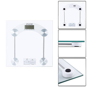 Ваги підлогові Kamille електронні 30см KM-7112