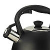 Чайник Ofenbach Чорний 2л з нержавіючої сталі со свистком і нейлоновой ручкой для індукції і газа KM-100300, фото 5