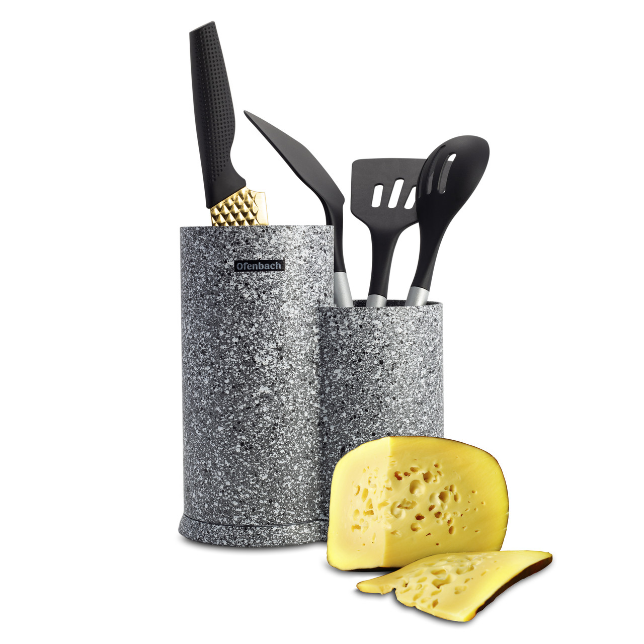 Підставка для Ножів і кухонних аксессуарів Ofenbach KM-100213 потрійна 23см, фото 1