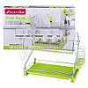 Сушарка для посуду Kamille KM-0762A двоярусна 55*24,5*37см, фото 2