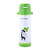 Термопляшка дитяча зелена з нержавіючої сталі (550мл) з антиковзною накладкою Kamille KM-2086, фото 2
