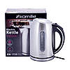 Чайник 1,7 л електричний Kamille KM-1721 з нержавіючої сталі, фото 2