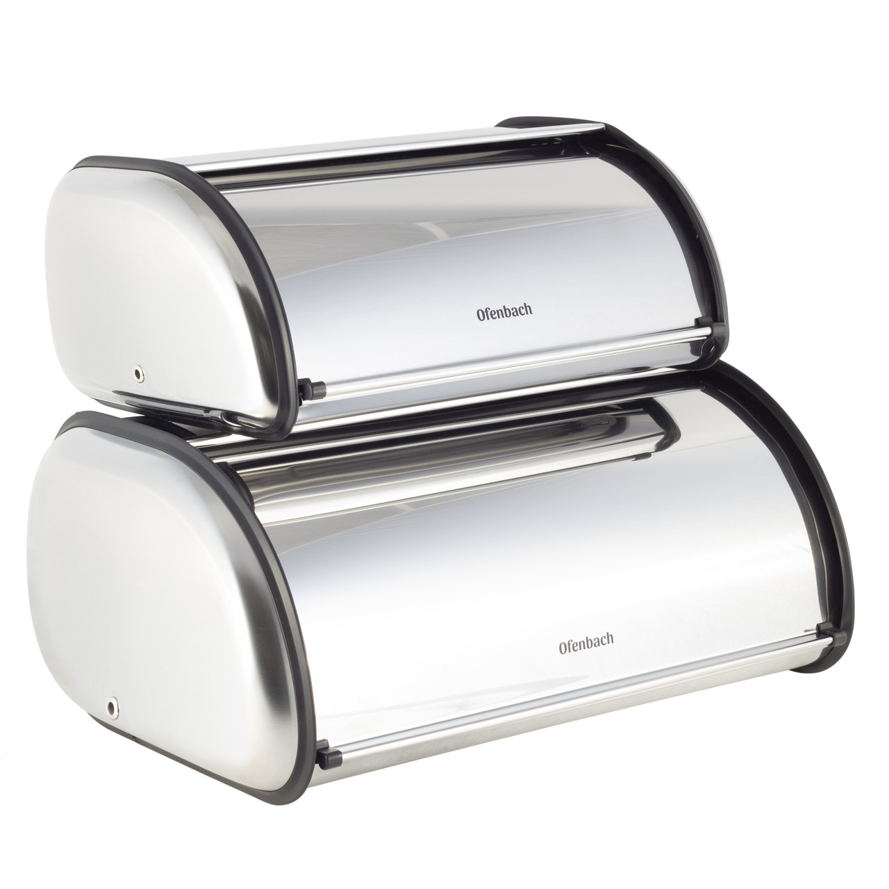 Набір хлібниці Ofenbach KM-100802 Срібло з нержавіючої сталі, фото 1