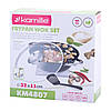 Казан чавунний для плову Kamille Wok KM-4807MR з антипригарним покриттям для індукції і газу 4,5 L, фото 10