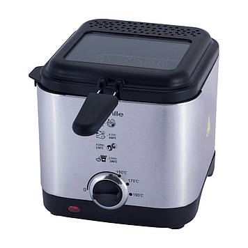 Фритюрниця електрична Kamille KM-6812 900W 1.5 л