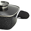Набір посуду Kamille KM-4434 5 предметів (20см, 24см.,прихватки) з литого алюмінію, фото 6