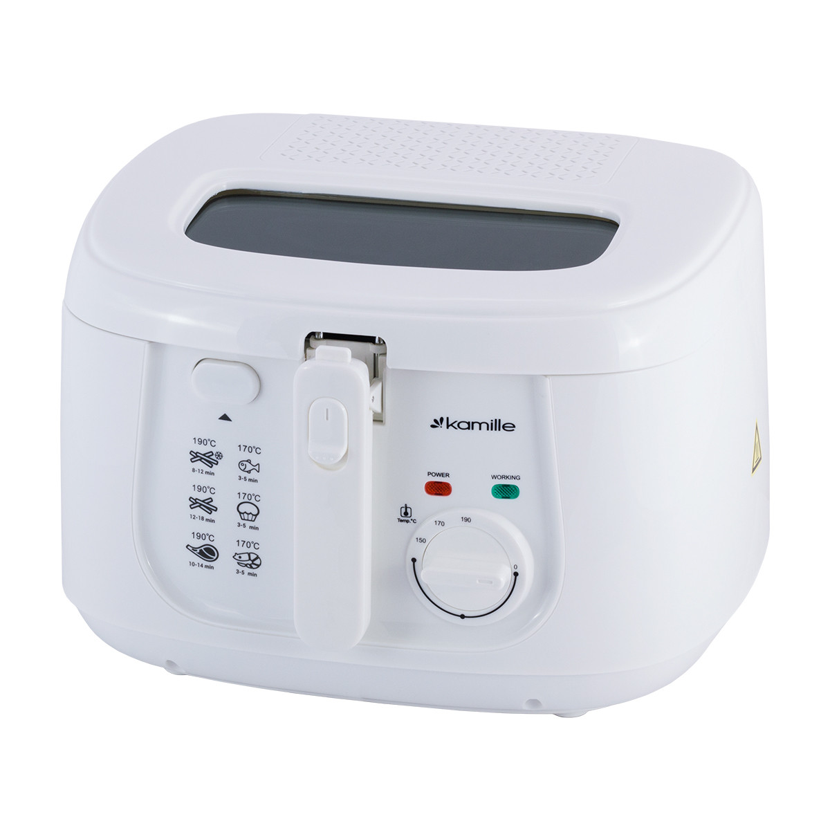 Фритюрниця електрична Kamille KM-6811 1800W 2.5 л