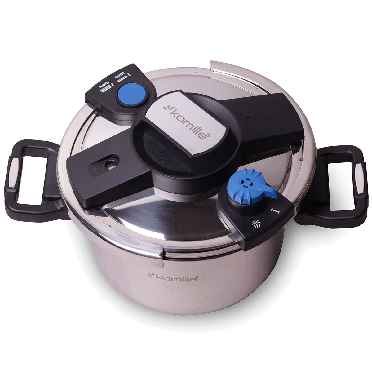 Скороварка Kamille KM-5830 6л з нержавіючої сталі Ø22