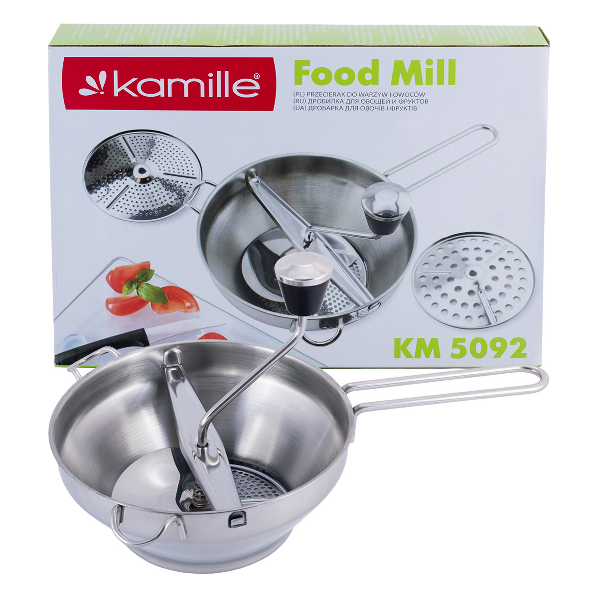 Багатофункціональний млин для їжі з нержавіючої сталі Kamille KM-5092, фото 1