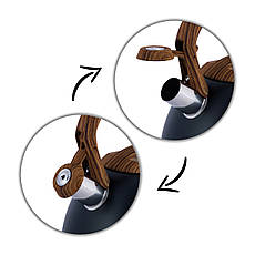 Чайник із нержавіючої сталі зі свистком та нейлоновою ручкою (2,7 л) Kamille KM-1087