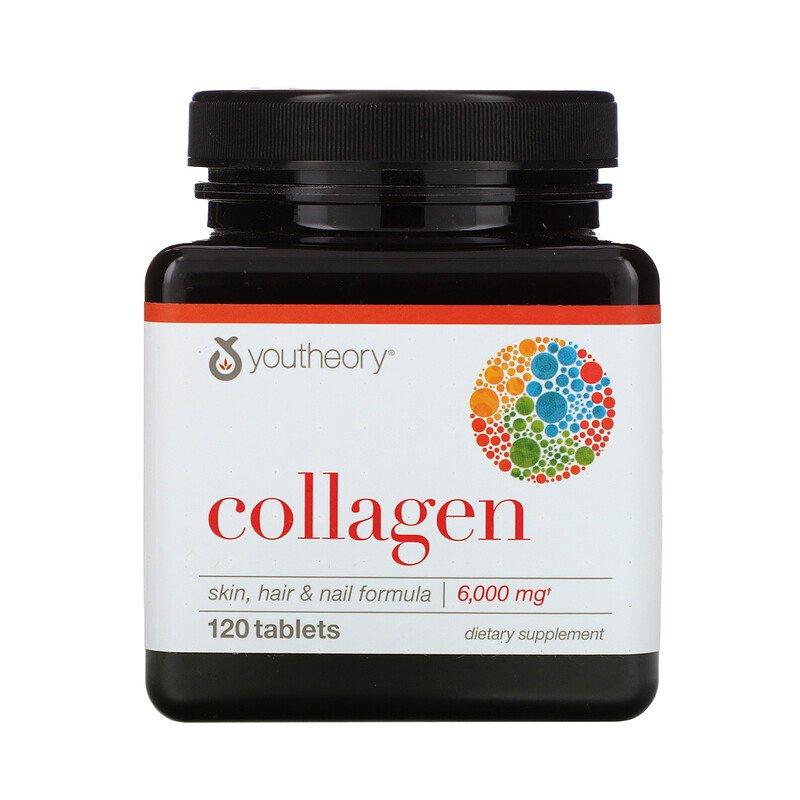 Youtheory Collagen 6,000 mg 120 таблеток