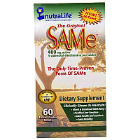 NutraLife The Original SAMe 400 mg 60 капсуловидных таблеток