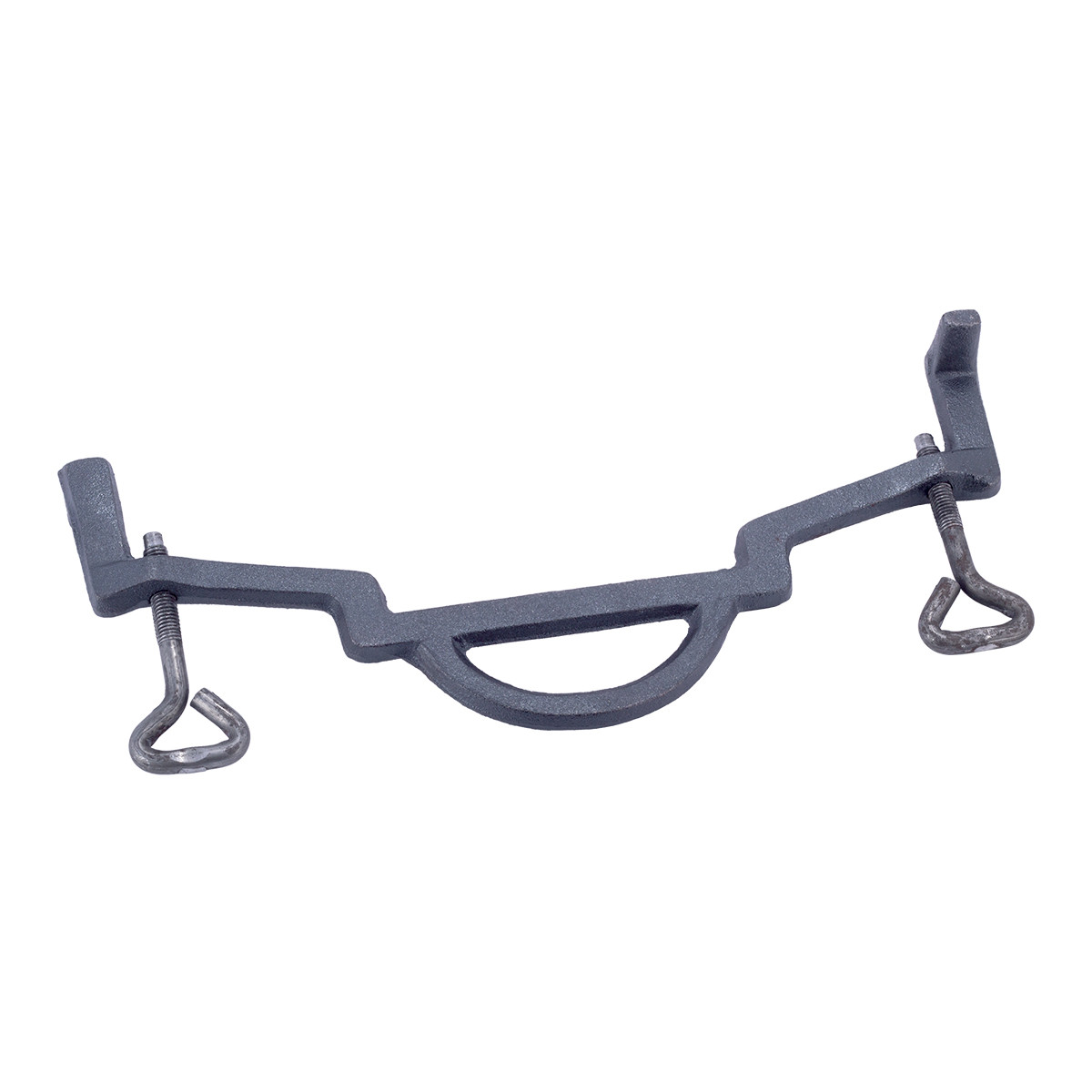 Котел чавунний емальований на ніжках з кришкою 10 л для приготування їжі на вогні та плиті Kamille KM-4802M, фото 1