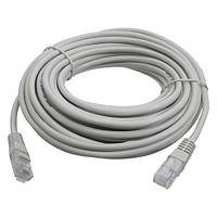 Патч-корд RJ45 9м, сетевой кабель UTP CAT5e 8P8C, LAN, синий