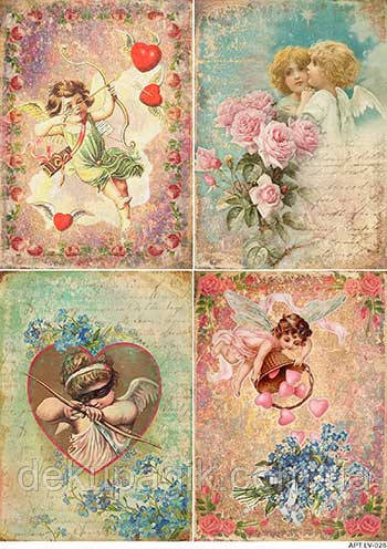 Декупажна карта 21х30см DC AL - 011, фото 1