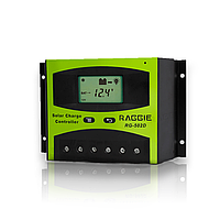 Контроллер заряда солнечной панели Raggie RG-502D, 12V/24V 40A. Оригинальный Solar charge controller