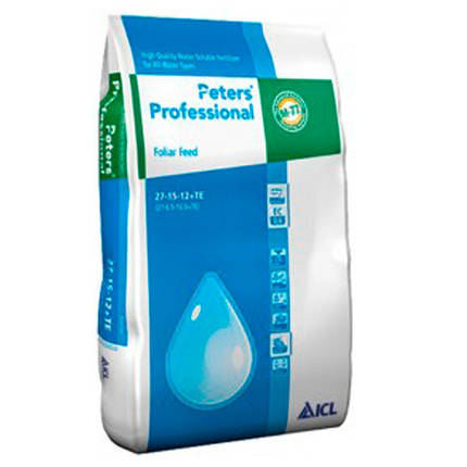 Добриво Peters Professional Foliar Feed 27+15+12+TE, 15 кг листяне добриво, фото 2