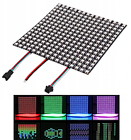 Адресна smart світлодіодна матриця LEDTech WS2812B 16*16 см 256 пікселів 5v ip20