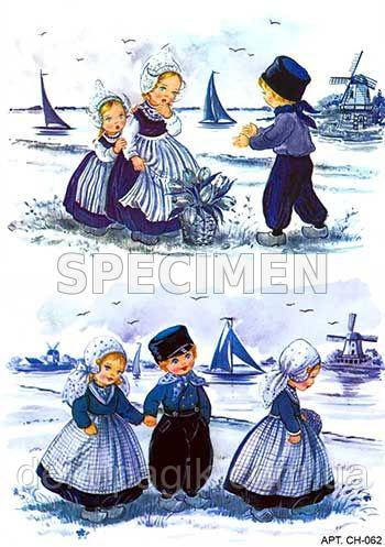 Декупажна карта 21х30см DC CH - 062, фото 1