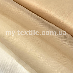 Тканина фатин м'який (Kristal Tul) Бежевий пісочний