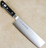 Нож Накири 165 мм. Tojiro F-502 (Япония). Серия - DP. Сталь VG 10. Рукоять Древесно-полимерный композит.