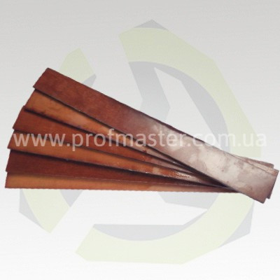 Лопатки насоса КО-510 (розмір 420х47х5,5 мм)