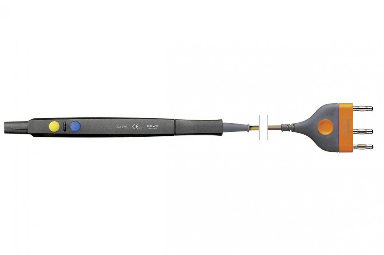 ВЧ-інструмент ErgoPEN large, 2 кнопки, стрижень 4 мм, 3-pin, кабель 4.5 м, 322-045