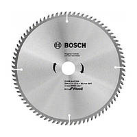 Диск пильный Bosch ECO Wood 2608644384 80T 254*2*30 мм