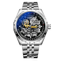 Чоловічі наручні годинники механічні Forsining Scorpio, фото 3